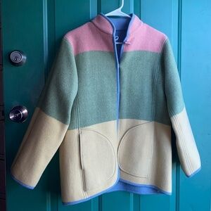 Cuddlecoat turnaround reversible ladies coat size Xs.  Reversible